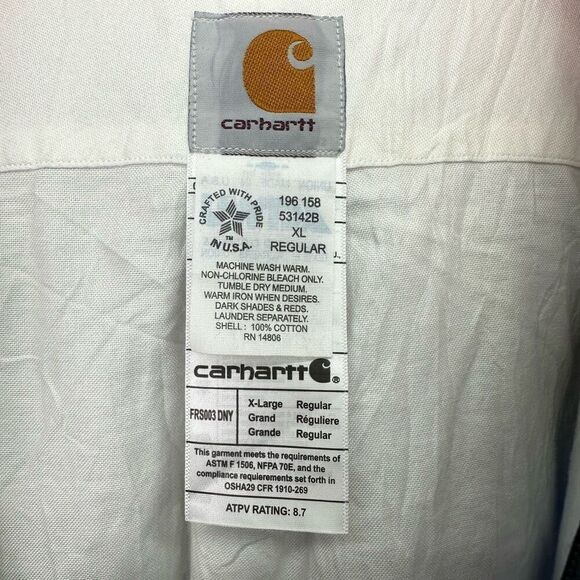 Carhartt Unisex Multicolored Patchwork Hooded Full Zip Jacket - Picture 4 of 16